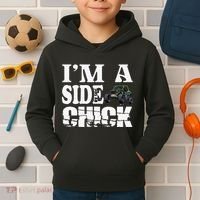 Sxs Utv IM A Side Chick Kids Hoodie thumb 2