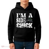 Sxs Utv IM A Side Chick Kids Hoodie thumb 4