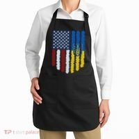 Support Ukraine I Stand With Ukraine Ukrainian Flag 10 Apron thumb 2