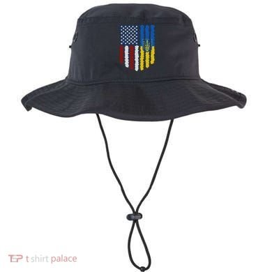 Support Ukraine I Stand With Ukraine Ukrainian Flag 10 Bucket Hat
