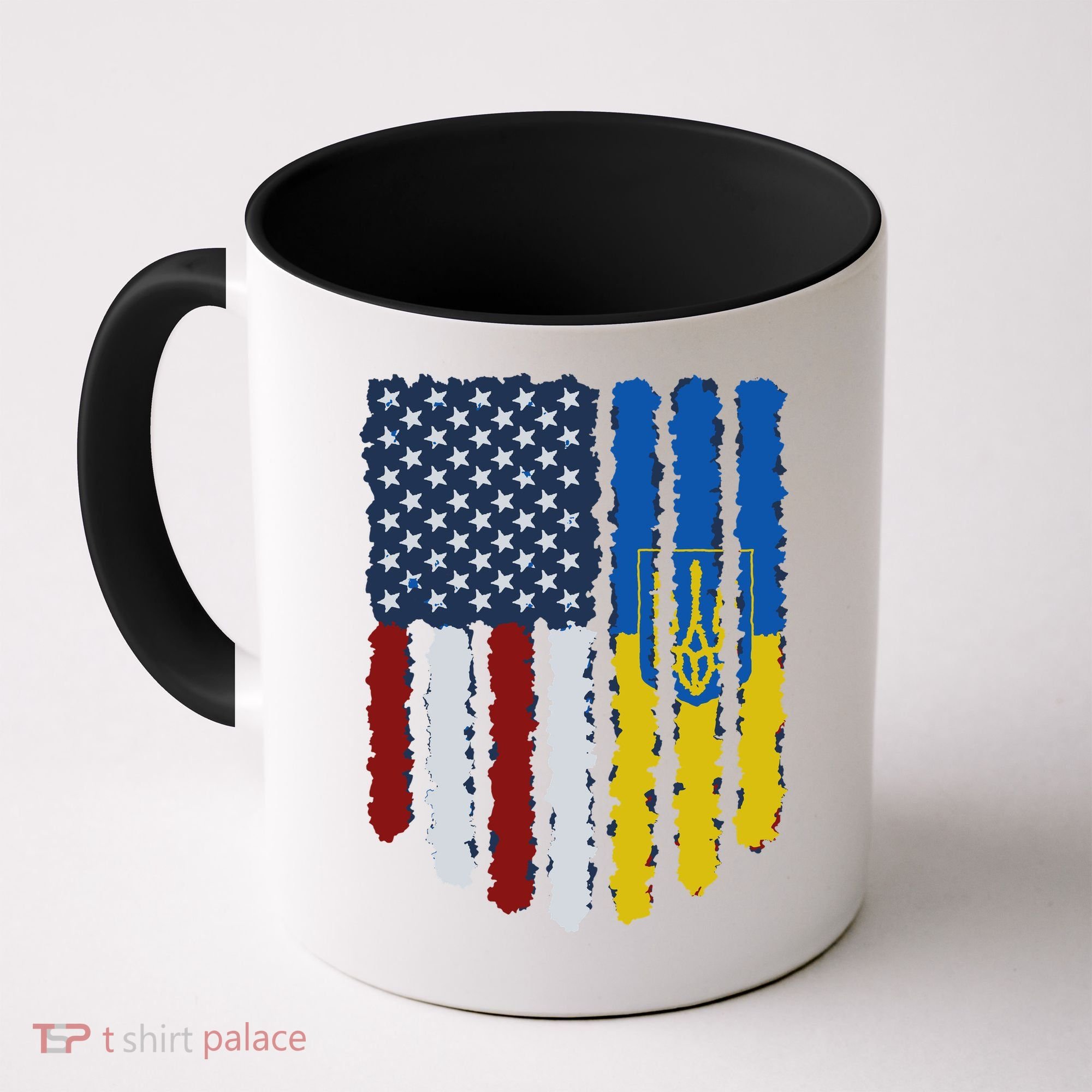 Support Ukraine I Stand With Ukraine Ukrainian Flag 10 Coffee Mug