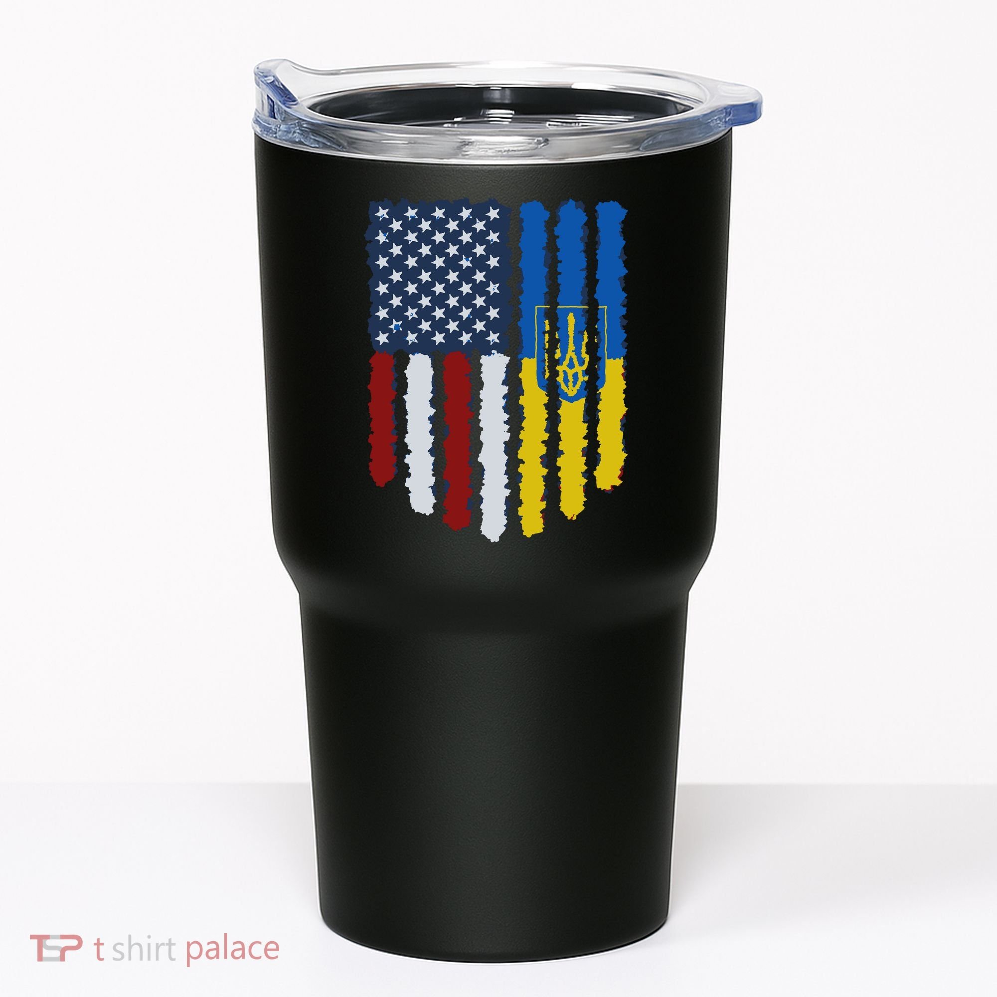 Support Ukraine I Stand With Ukraine Ukrainian Flag 10 Tumbler