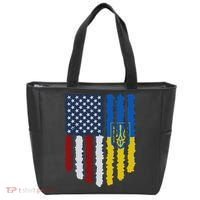 Support Ukraine I Stand With Ukraine Ukrainian Flag 10 Tote Bag thumb 0