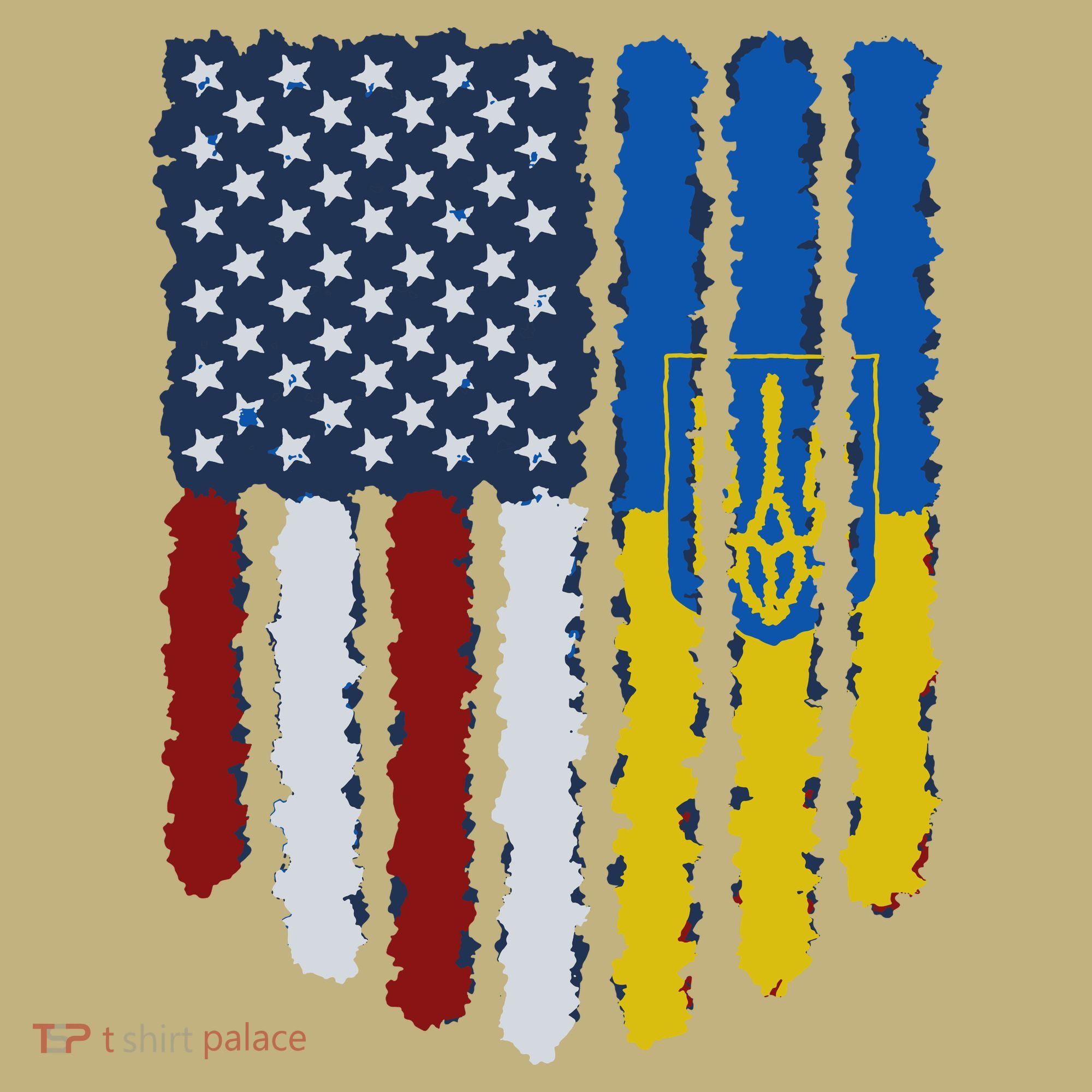Support Ukraine I Stand With Ukraine Ukrainian Flag 10 Polo