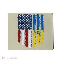 Support Ukraine I Stand With Ukraine Ukrainian Flag 10 Mousepad thumb 0