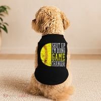 Shut Up I'm Doing Game Changer Funny Baseball Player Doggie Tank thumb 2