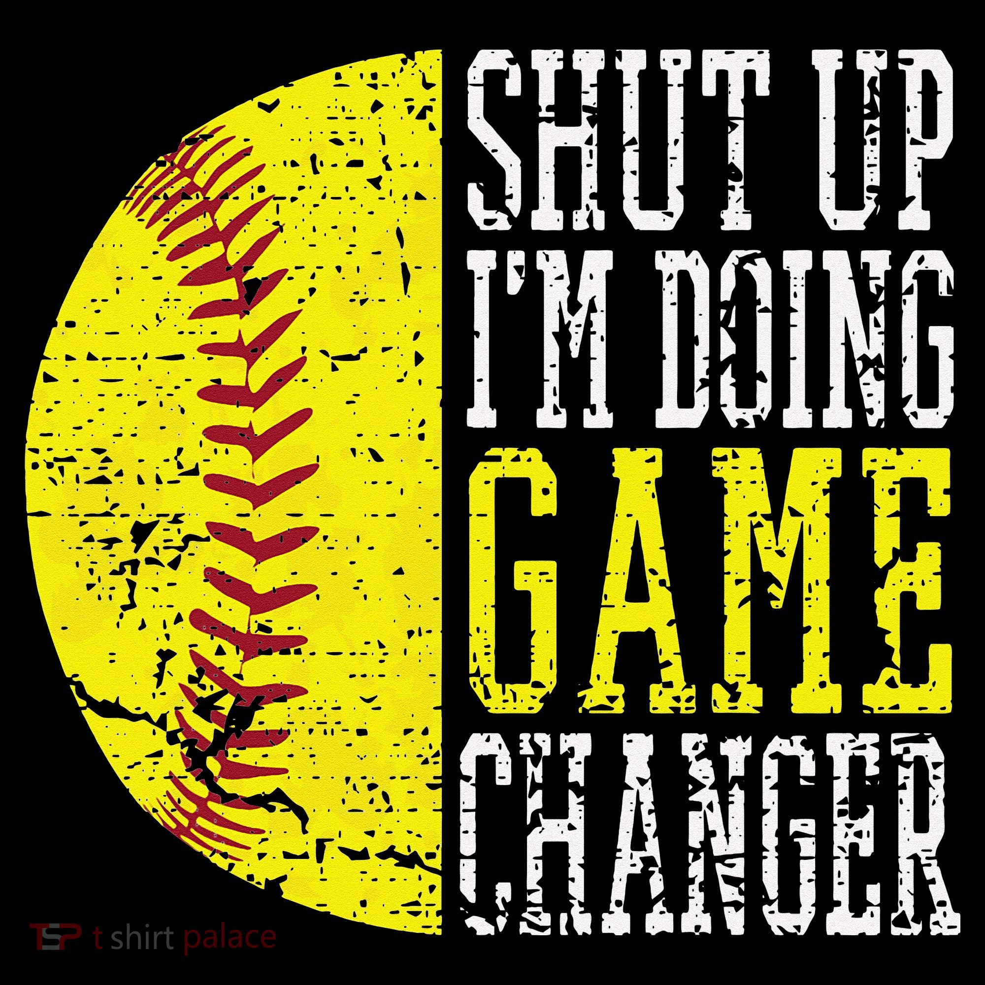 Shut Up I'm Doing Game Changer Funny Baseball Player Mousepad
