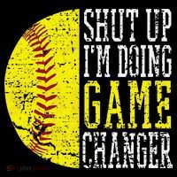 Shut Up I'm Doing Game Changer Funny Baseball Player Toddler T-Shirt thumb 4