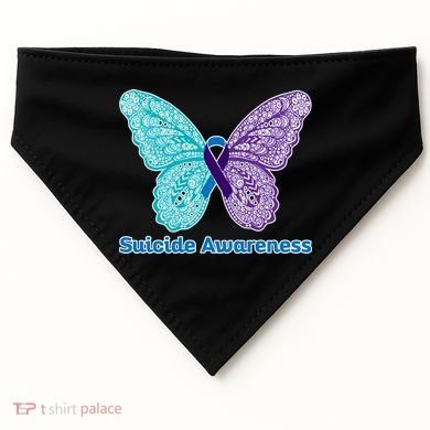 Suicide Awareness USA-Made Doggie Bandana