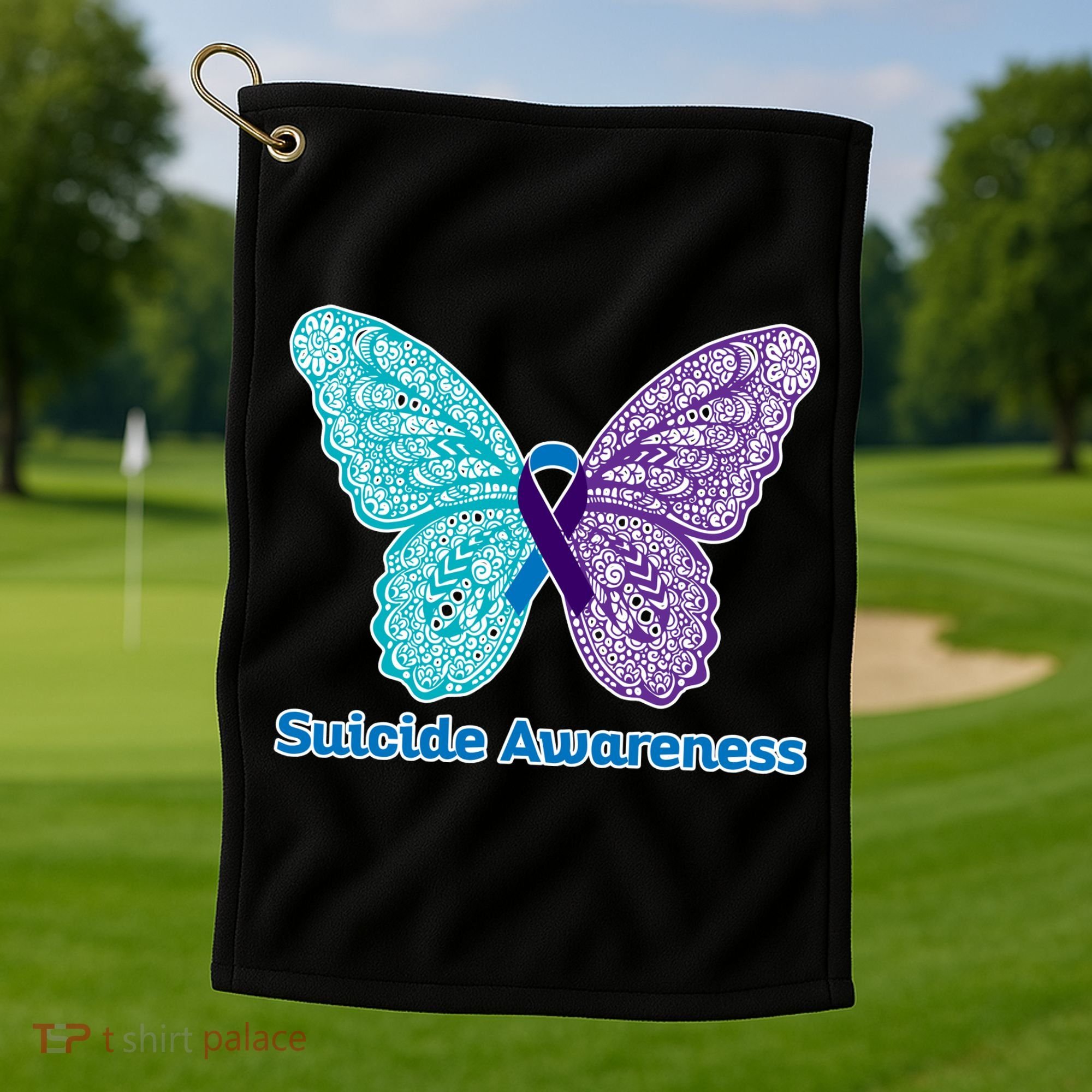 Suicide Awareness Golf Towel
