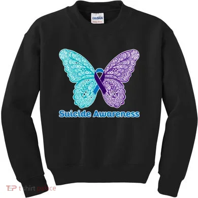 Suicide Awareness Kids Sweatshirt