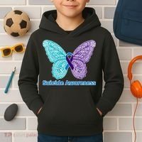Suicide Awareness Kids Hoodie thumb 2