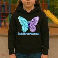 Suicide Awareness Kids Hoodie thumb 3