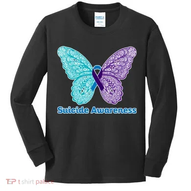 Suicide Awareness Kids Long Sleeve Shirt