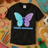 Suicide Awareness Kids T-Shirt thumb 3