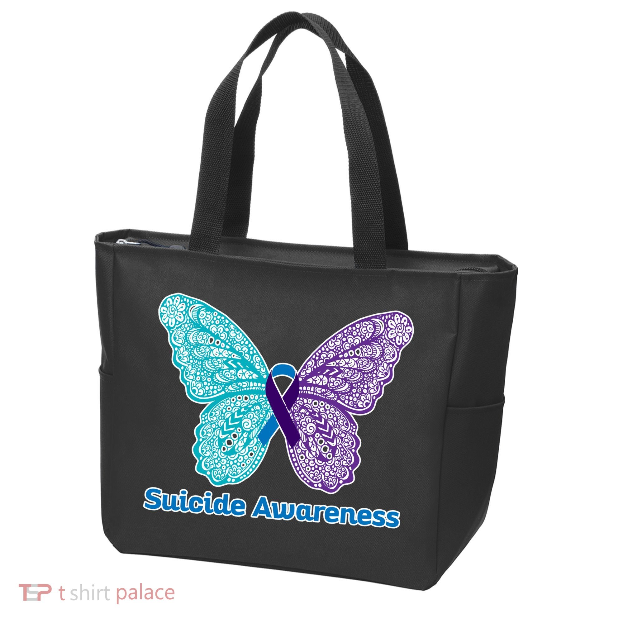 Suicide Awareness Tote Bag