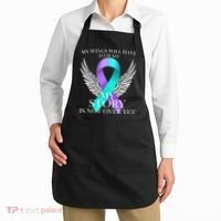 Suicide Prevention Angel Wings Ribbon Apron thumb 2