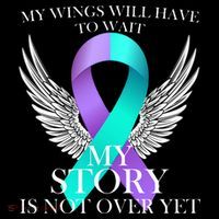 Suicide Prevention Angel Wings Ribbon T-Shirt thumb 7