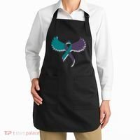 Suicide Prevention Angle Wings Awareness Ribbon Apron thumb 2