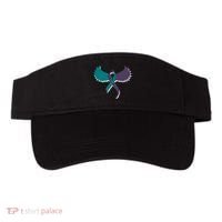 Suicide Prevention Angle Wings Awareness Ribbon Visor thumb 0