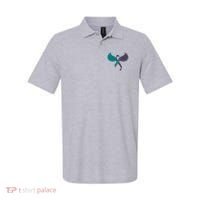 Suicide Prevention Angle Wings Awareness Ribbon Polo thumb 0