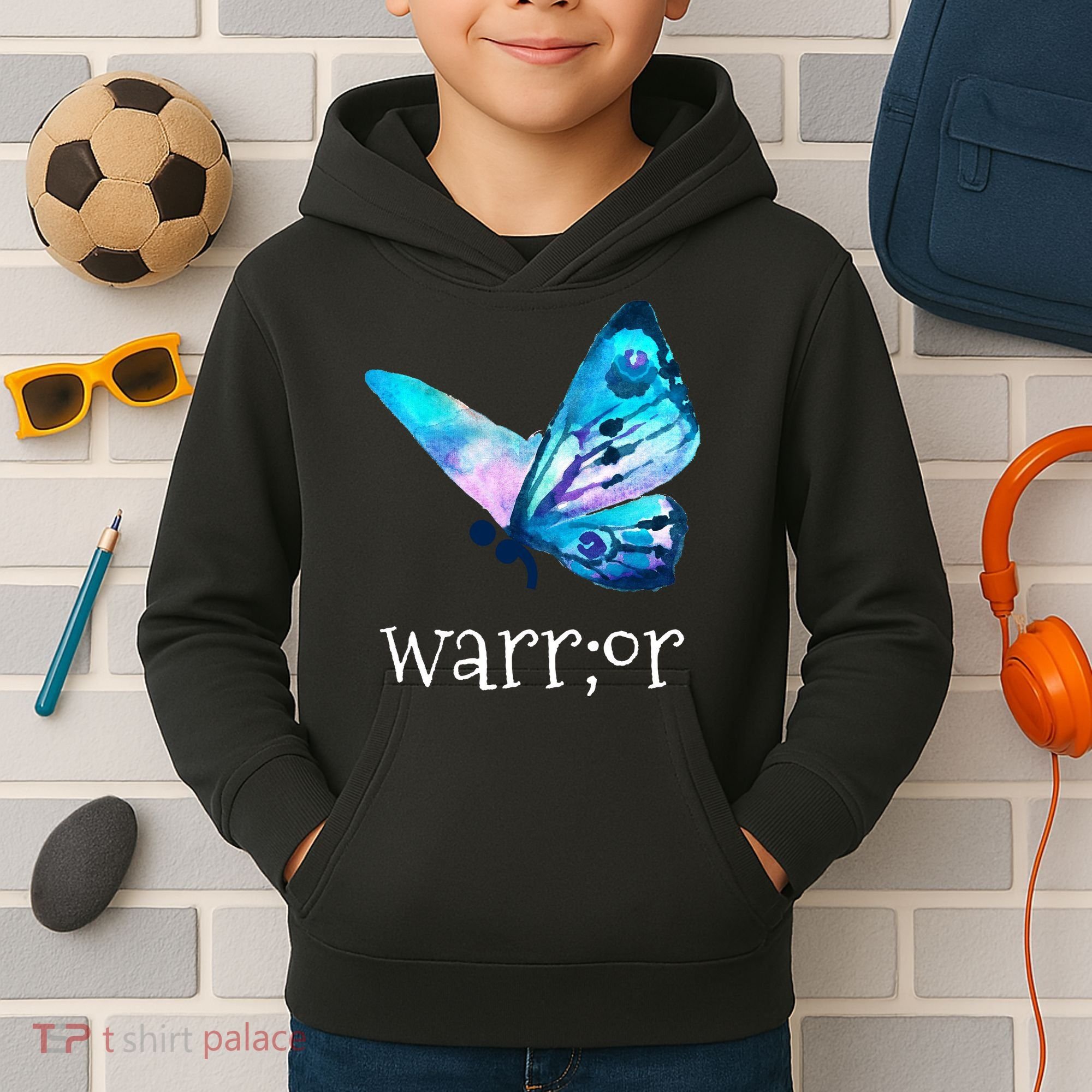 Suicide Prevention Awareness Kids Hoodie