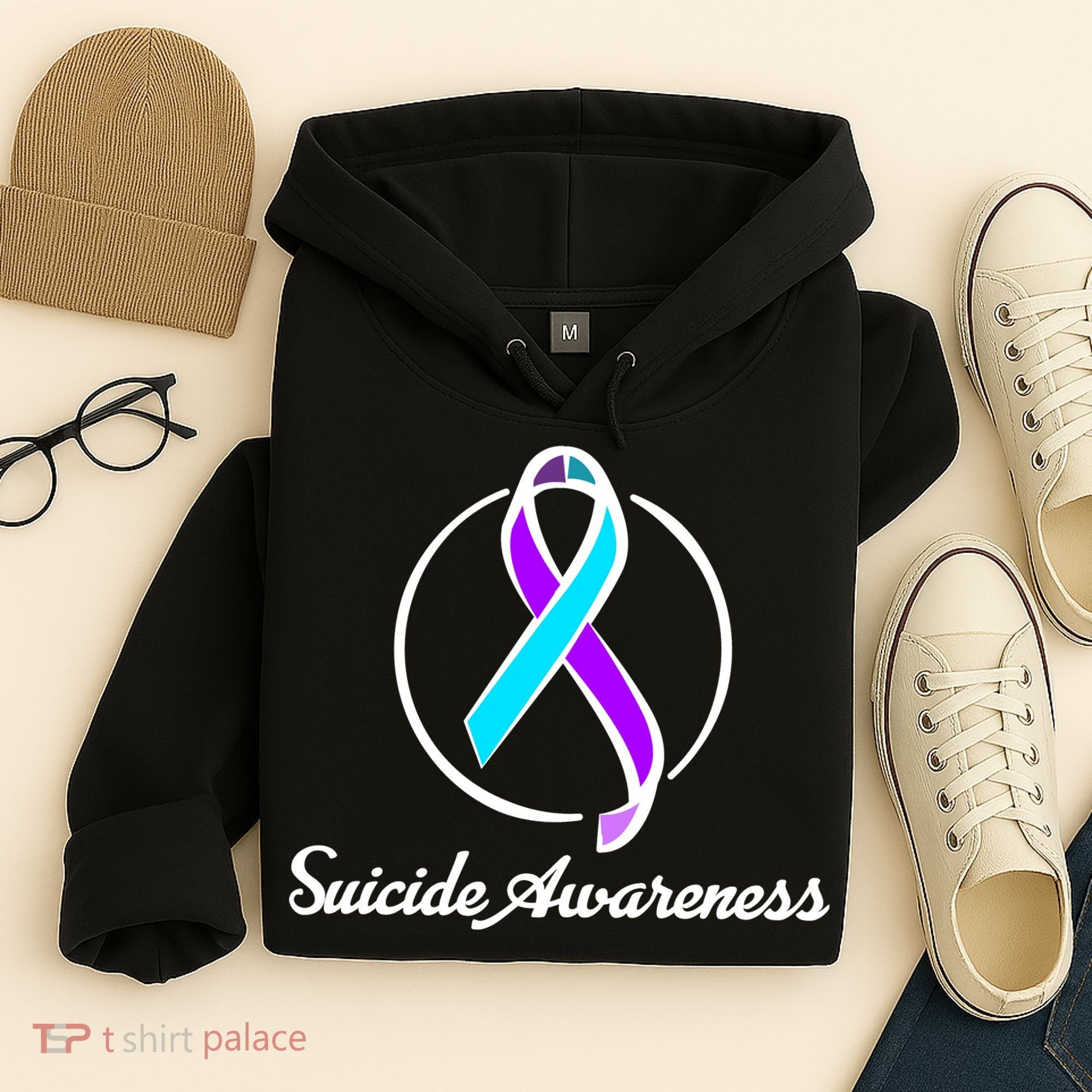 Suicide Prevention Awareness Ribbon Hoodie