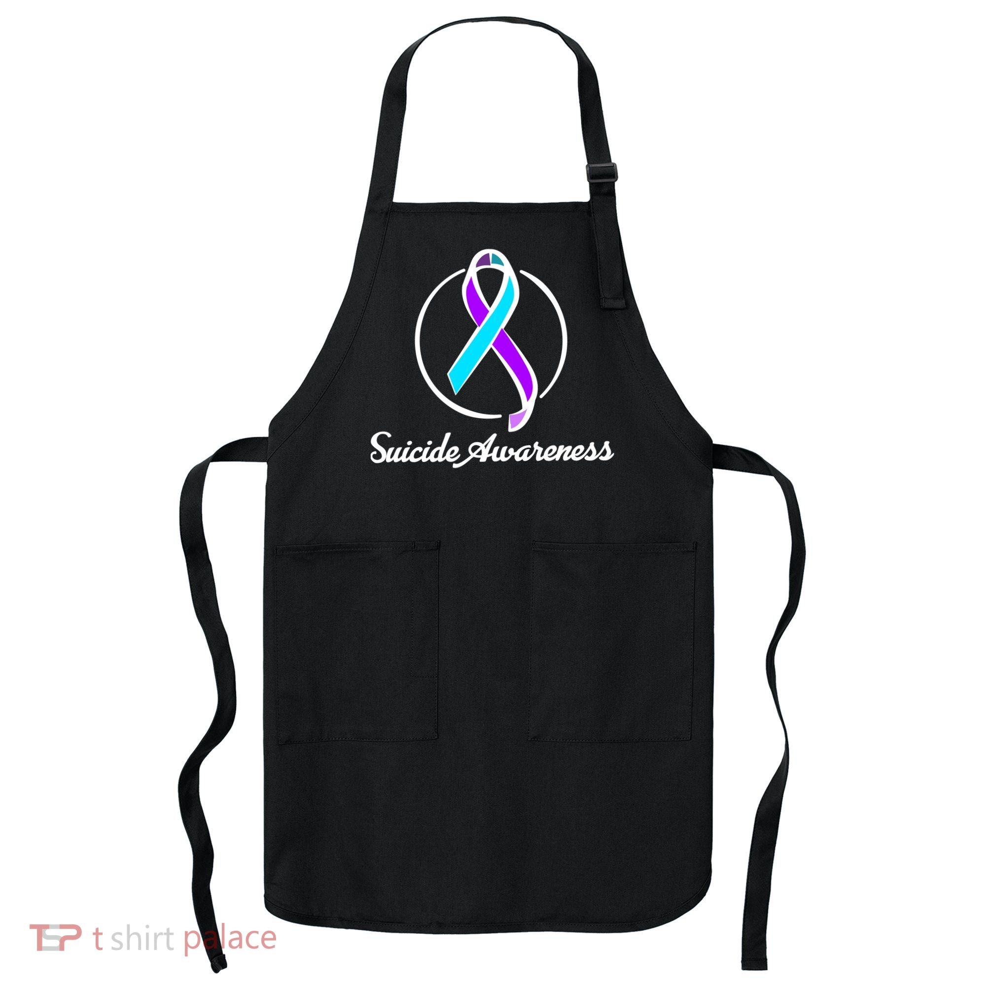Suicide Prevention Awareness Ribbon Apron
