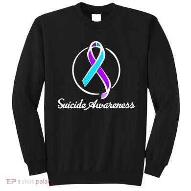 Suicide Prevention Awareness Ribbon Sweatshirt