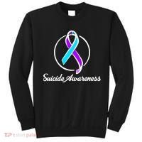 Suicide Prevention Awareness Ribbon Sweatshirt thumb 0