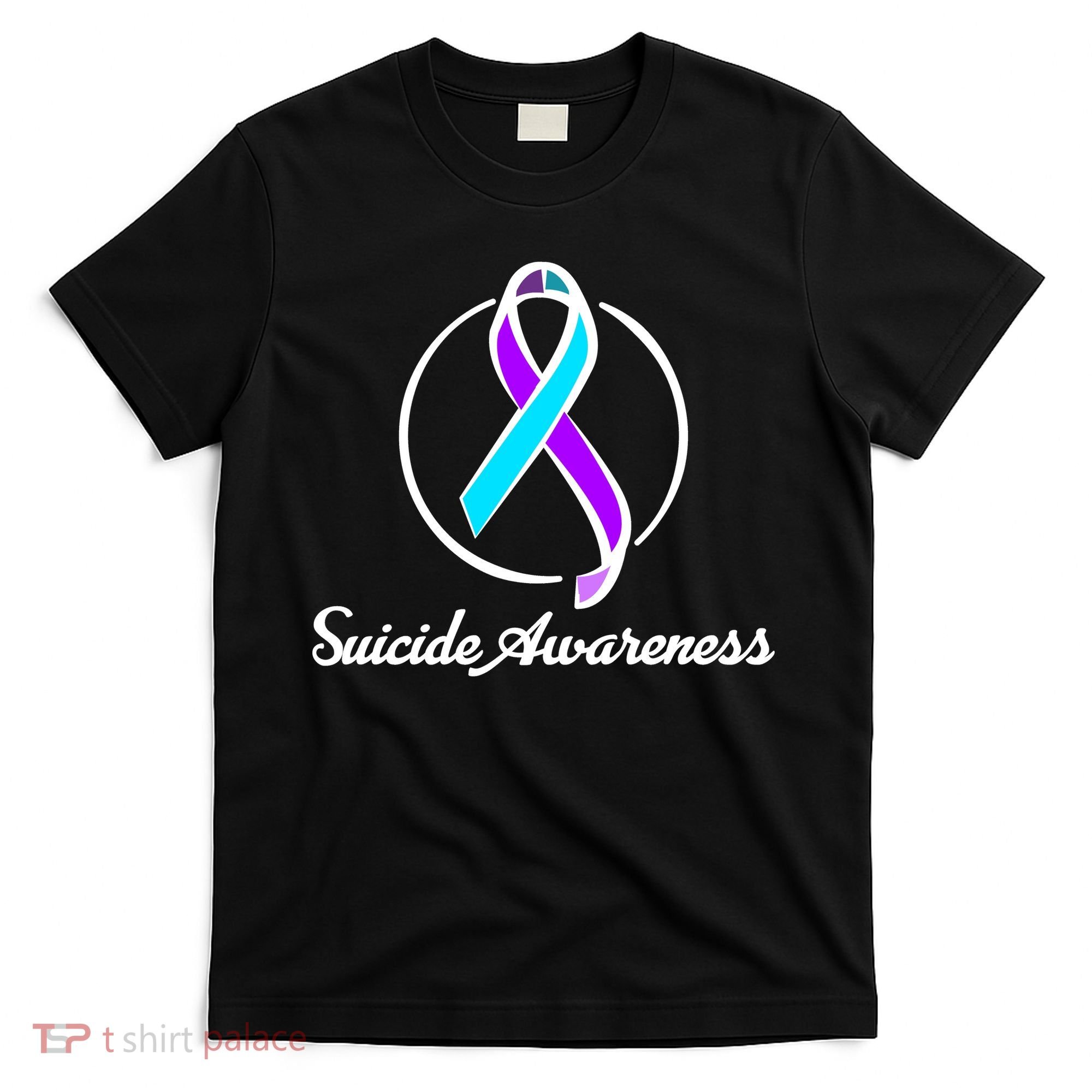 Suicide Prevention Awareness Ribbon T-Shirt