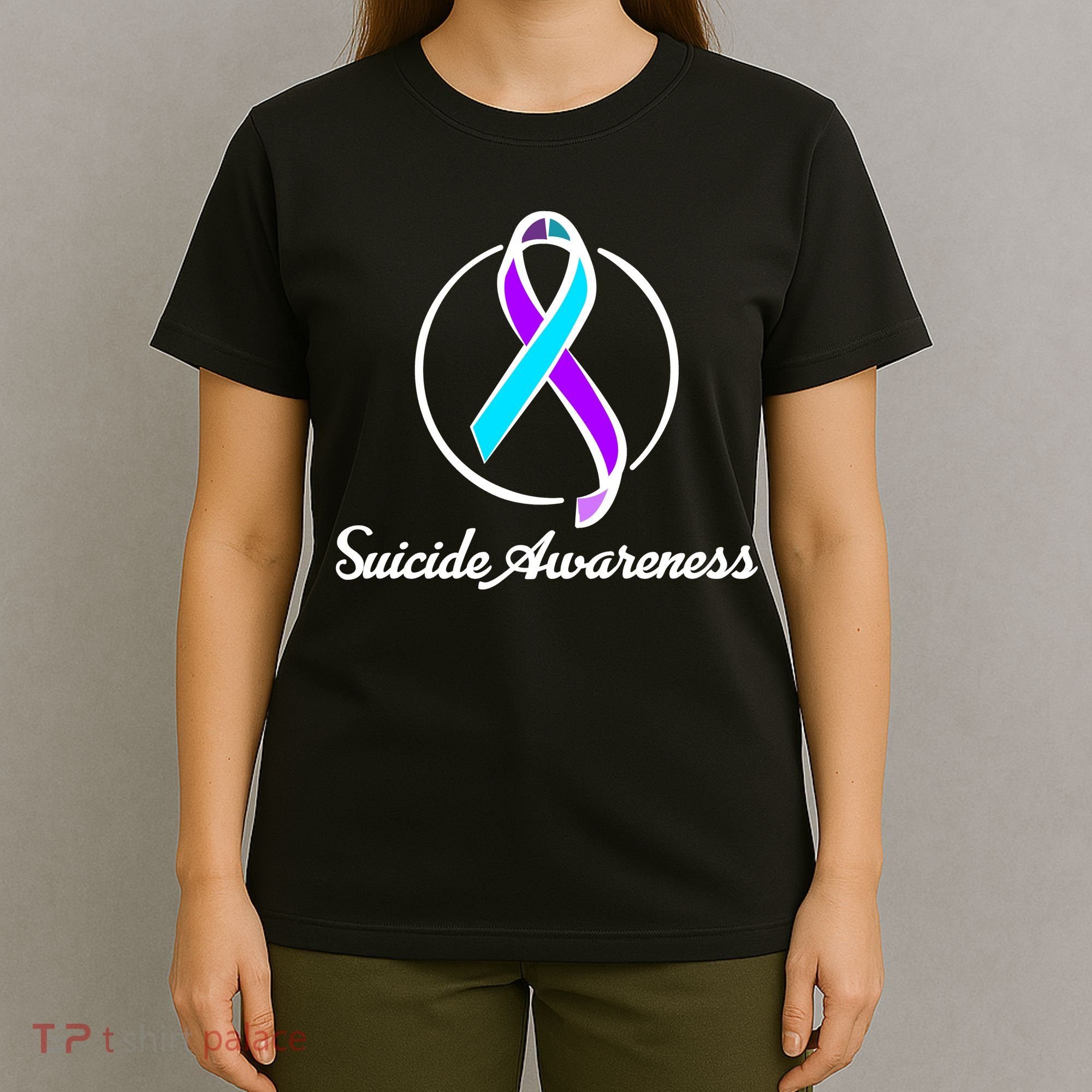Suicide Prevention Awareness Ribbon T-Shirt