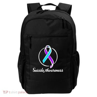 Suicide Prevention Awareness Ribbon Backpack