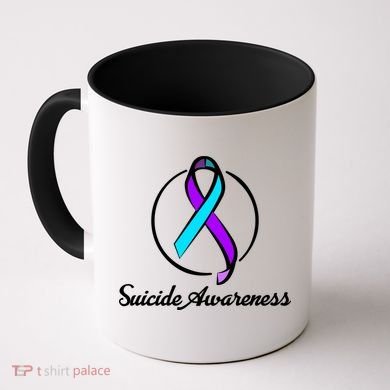 Suicide Prevention Awareness Ribbon Coffee Mug