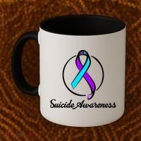 Suicide Prevention Awareness Ribbon Coffee Mug thumb 2