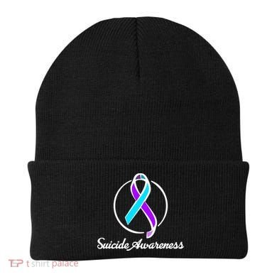 Suicide Prevention Awareness Ribbon Beanie