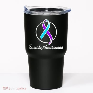 Suicide Prevention Awareness Ribbon Tumbler