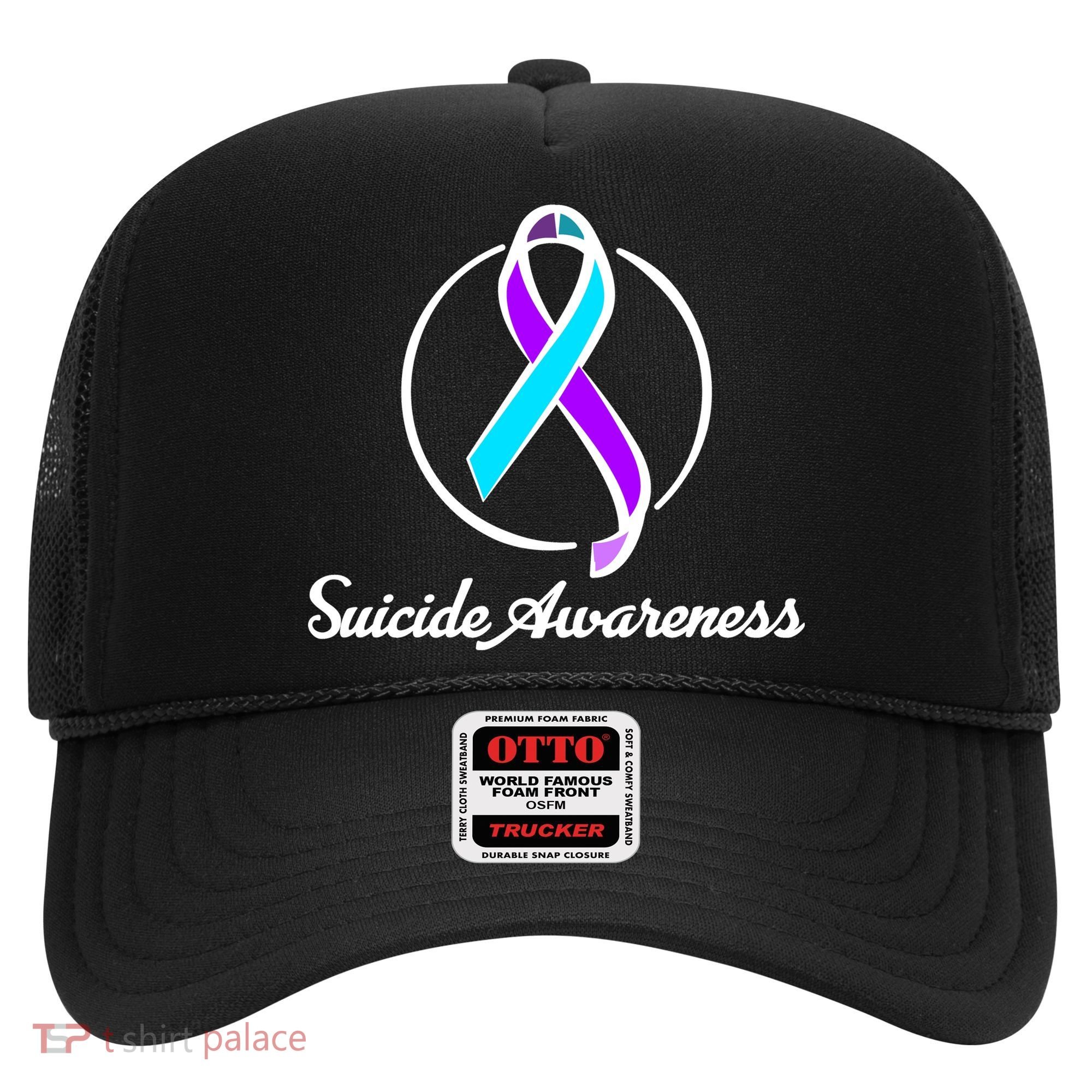 Suicide Prevention Awareness Ribbon Hat