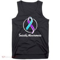 Suicide Prevention Awareness Ribbon Tank Top thumb 0