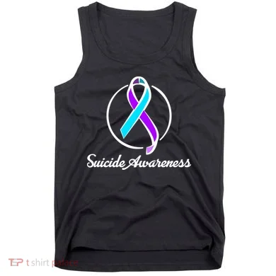 Suicide Prevention Awareness Ribbon Tank Top