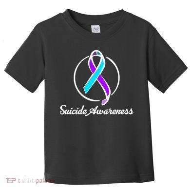 Suicide Prevention Awareness Ribbon Toddler T-Shirt
