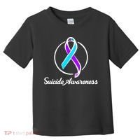 Suicide Prevention Awareness Ribbon Toddler T-Shirt thumb 0