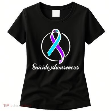 Suicide Prevention Awareness Ribbon Women's T-Shirt