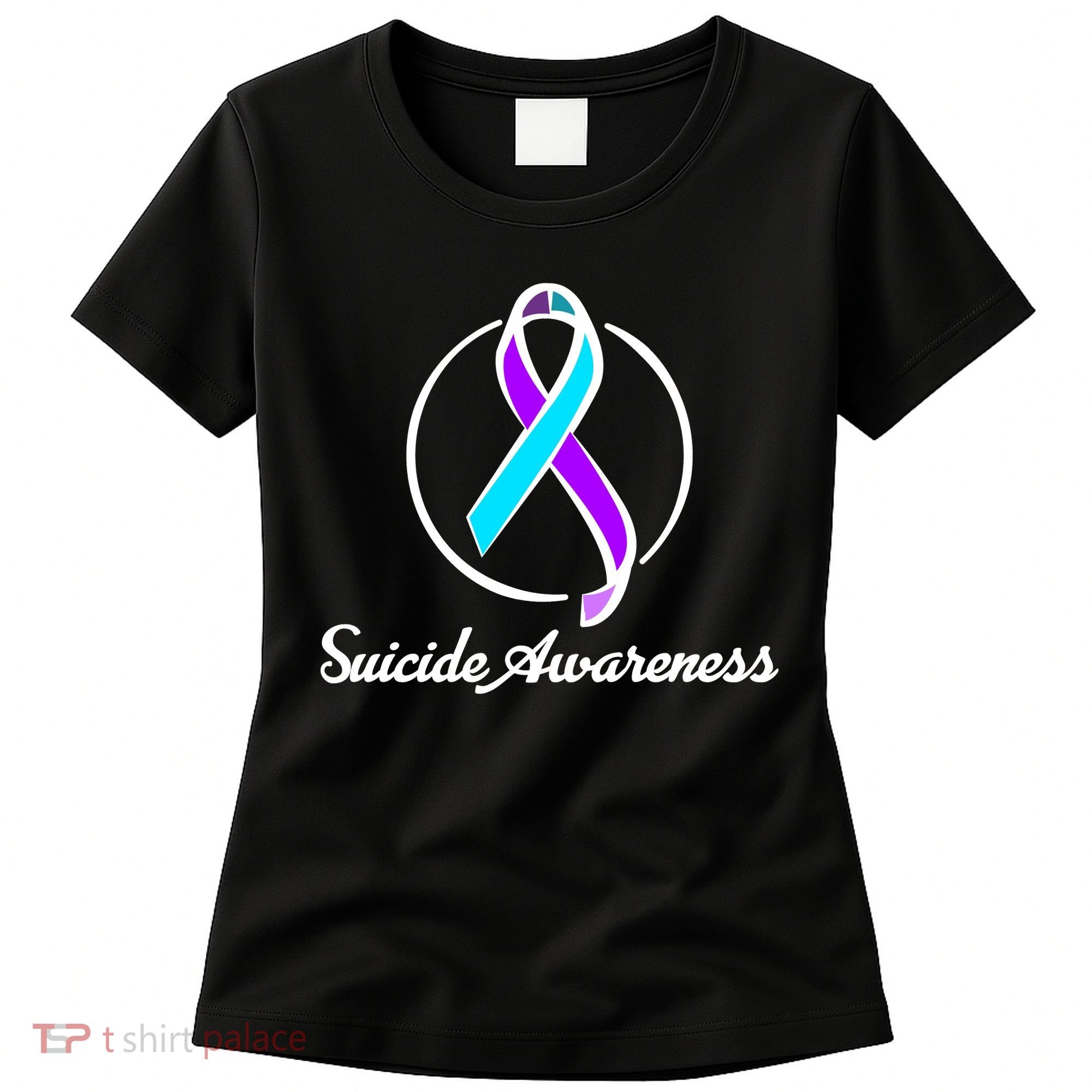 Suicide Prevention Awareness Ribbon Women's T-Shirt
