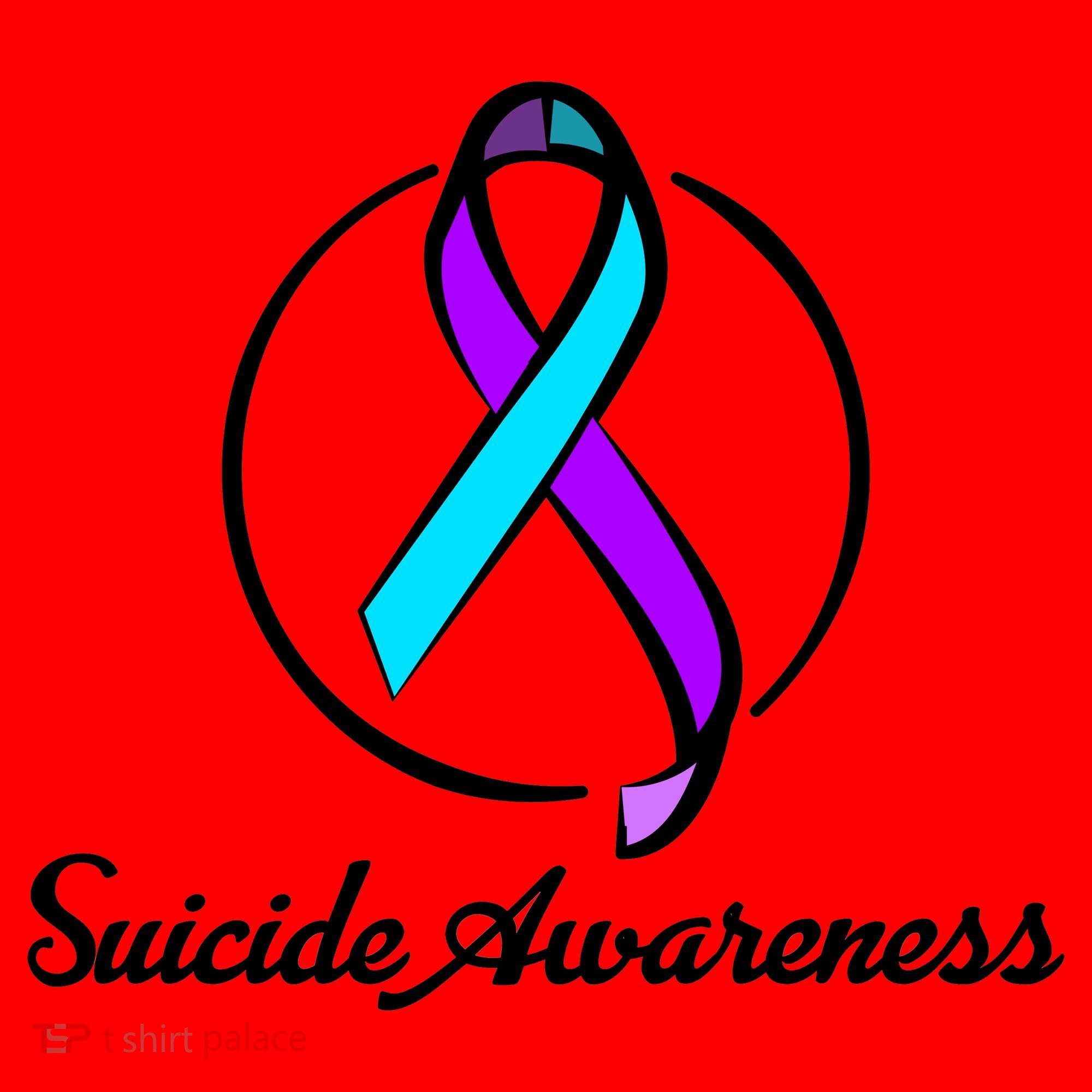 Suicide Prevention Awareness Ribbon Santa Hat