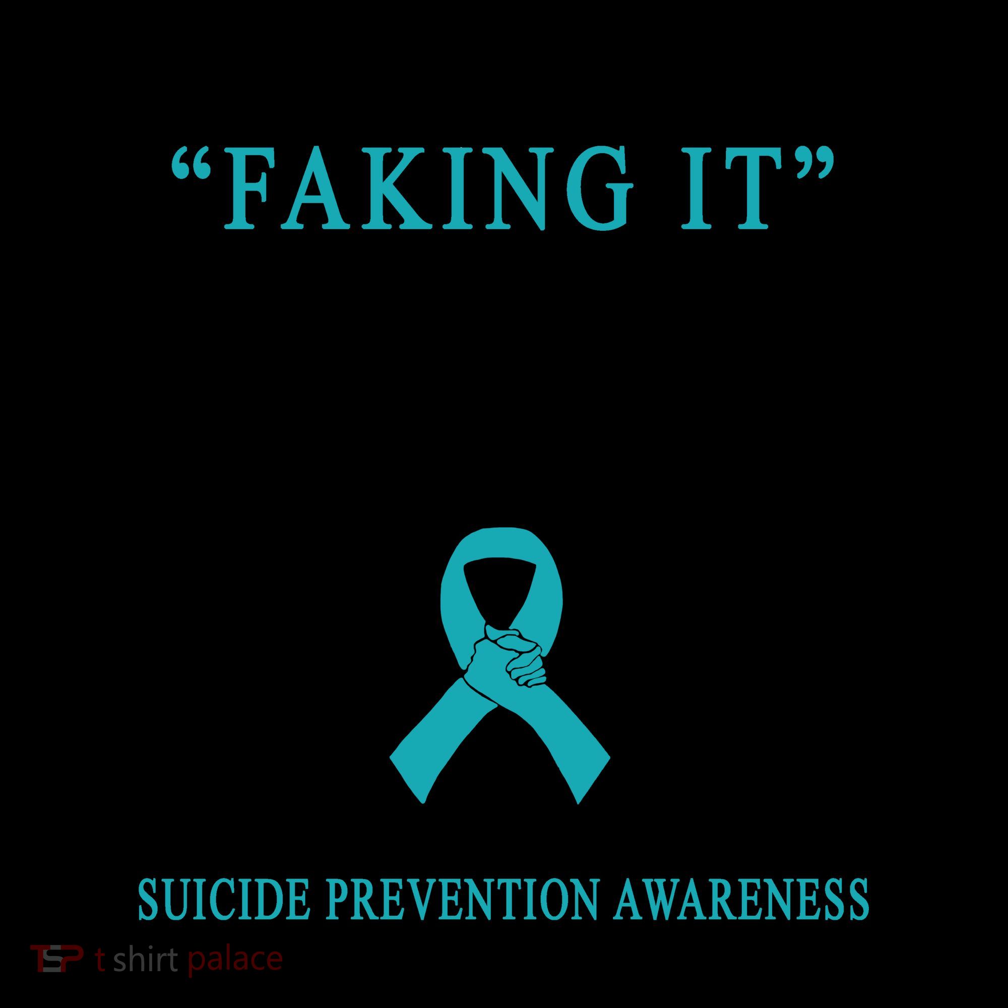 Suicide Prevention Faking It Quote Coffee Mug