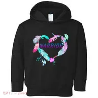Suicide Prevention Warrior Feather Heart Support Toddler Hoodie thumb 0
