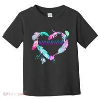 Suicide Prevention Warrior Feather Heart Support Toddler T-Shirt thumb 0