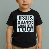 Squabble Up Jesus Saves Gangsters Too! Toddler T-Shirt thumb 2