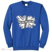 Sister Union Jack And Family Matching Clothes Cool Sis Meaningful Gift Sweatshirt thumb 0